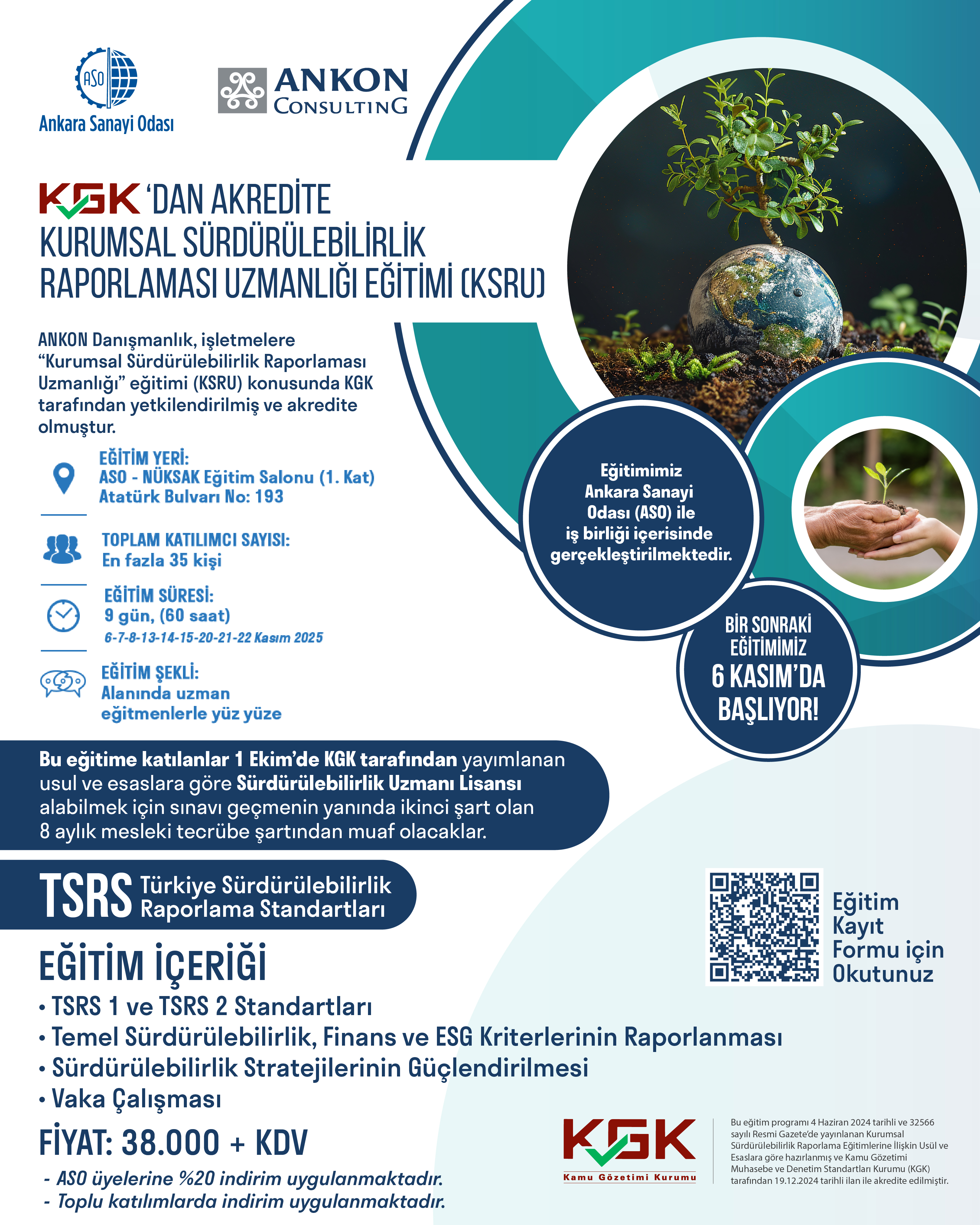 KURUMSAL SÜRDÜRÜLEBİLİRLİK RAPORLAMA EĞİTİMİ