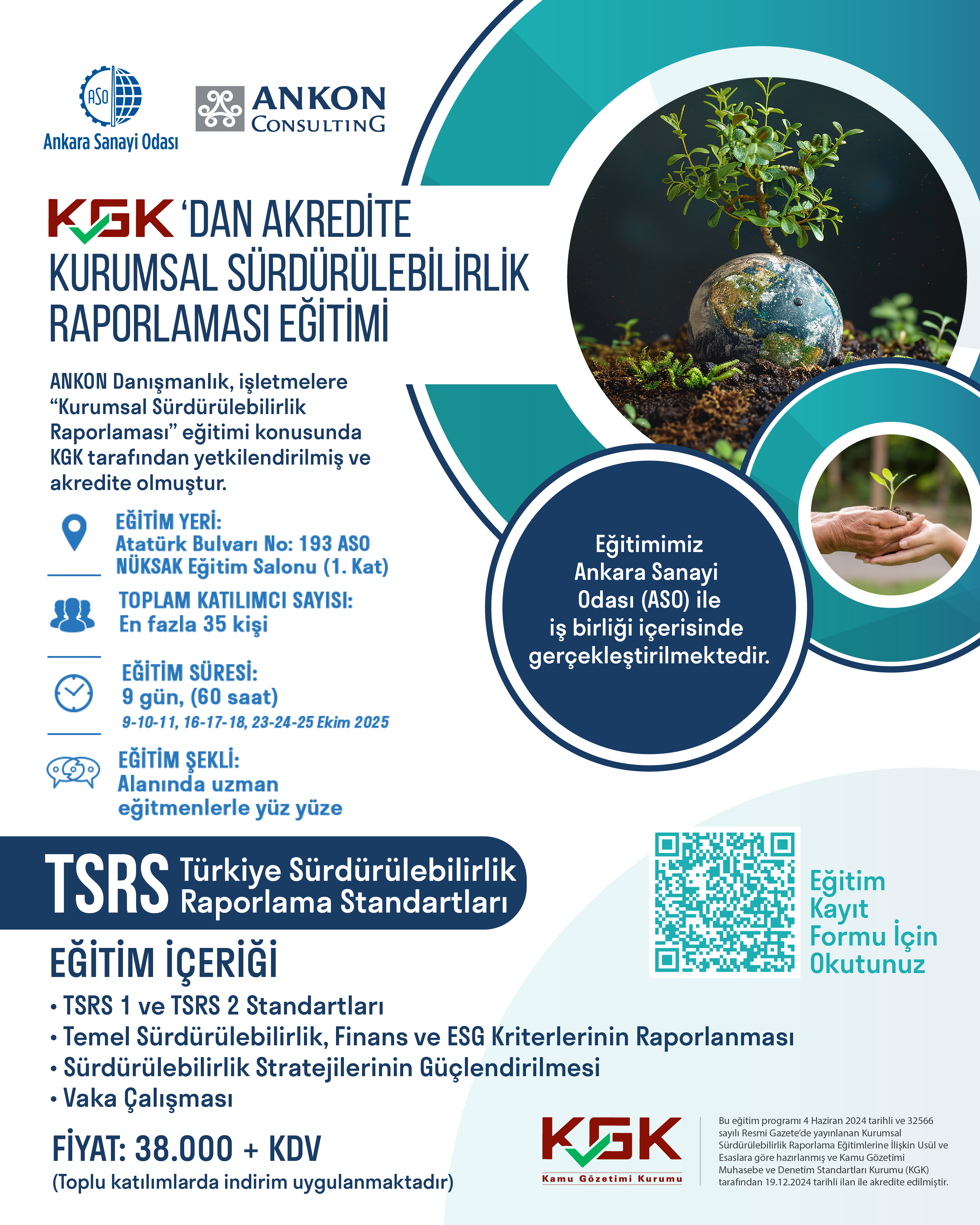KURUMSAL SÜRDÜRÜLEBİLİRLİK RAPORLAMA EĞİTİMİ 