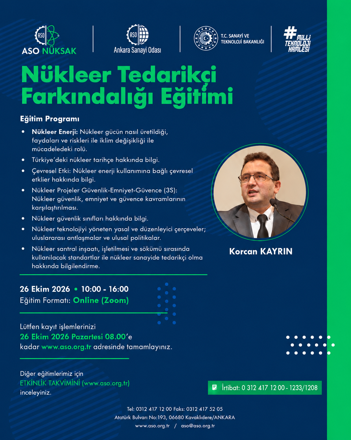 Nükleer Tedarikçi Farkındalığı Eğitimi