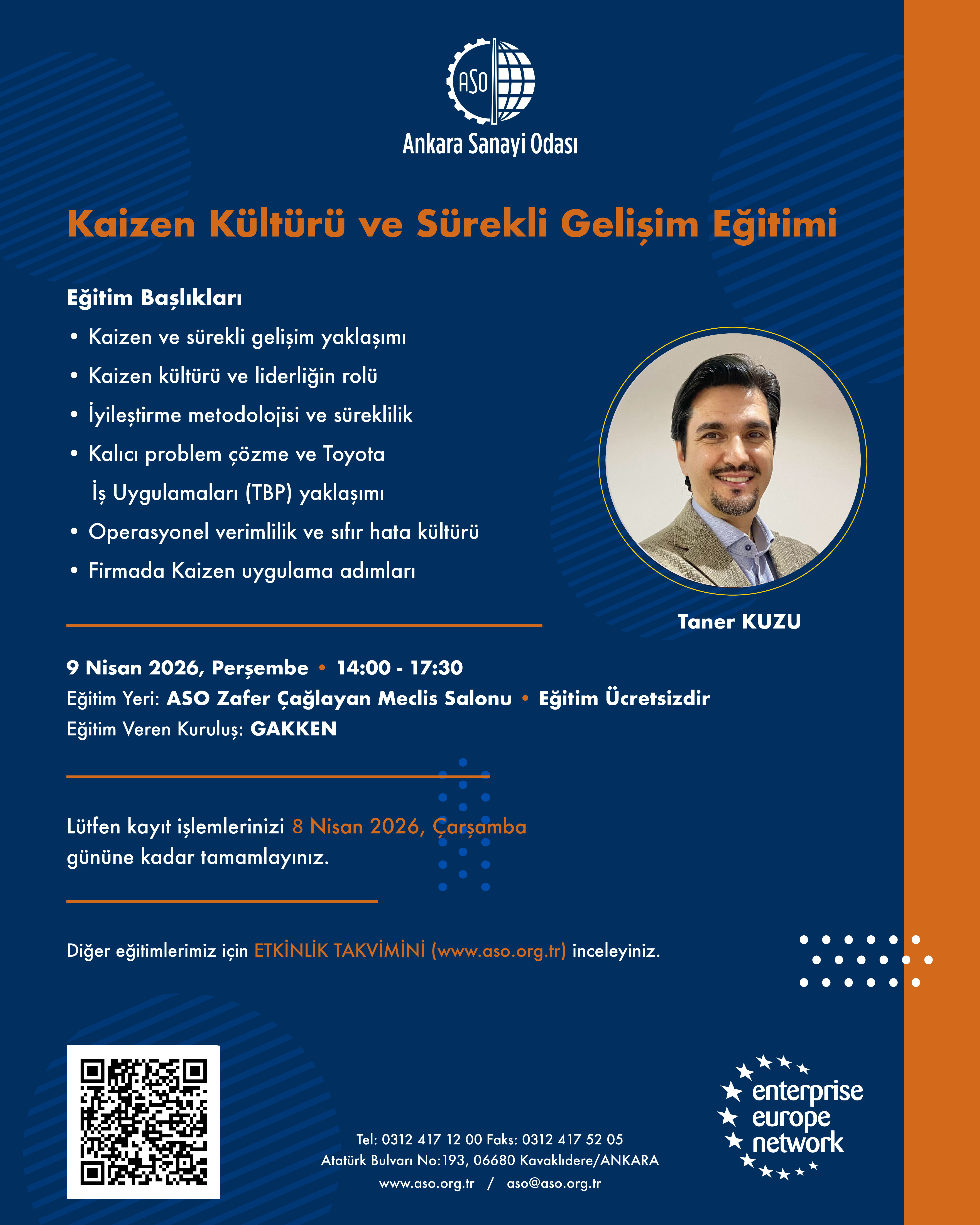 KAİZEN KÜLTÜRÜ VE SÜREKLİ GELİŞİM EĞİTİMİ